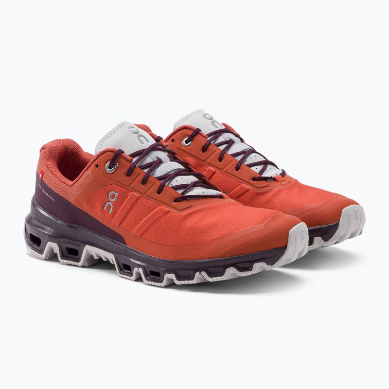 Buty do biegania męskie On Running Cloudventure flare/mulberry 5