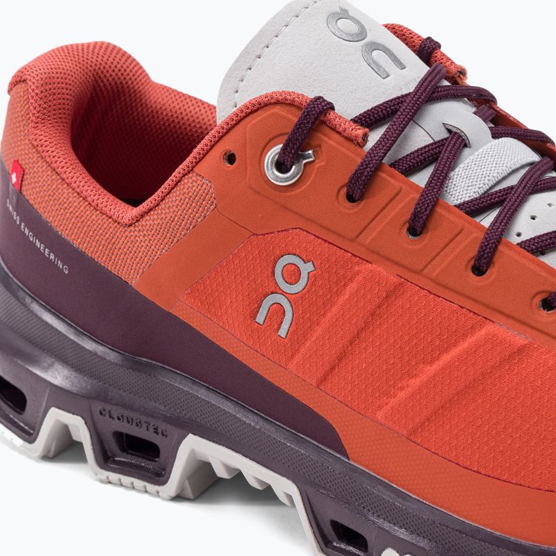 Buty do biegania męskie On Running Cloudventure flare/mulberry 8