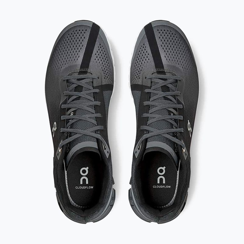 Buty do biegania męskie On Running Cloudflow black/asphalt 15