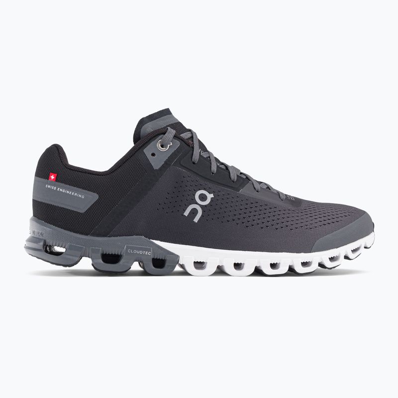 Buty do biegania męskie On Running Cloudflow black/asphalt 2