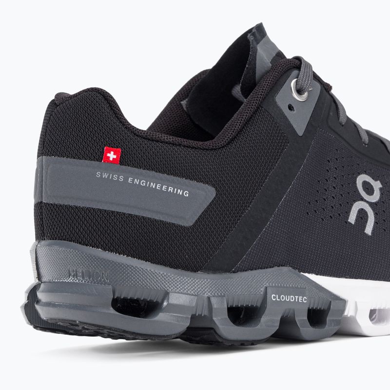 Buty do biegania męskie On Cloudflow black/asphalt 9