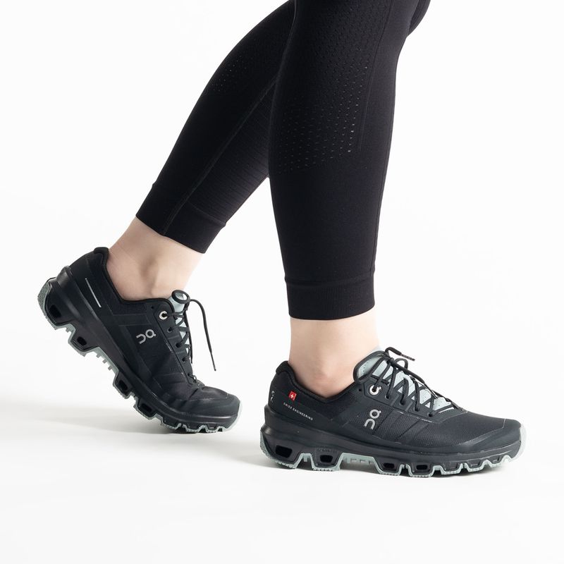 Buty do biegania damskie On Cloudventure black/cobble 2