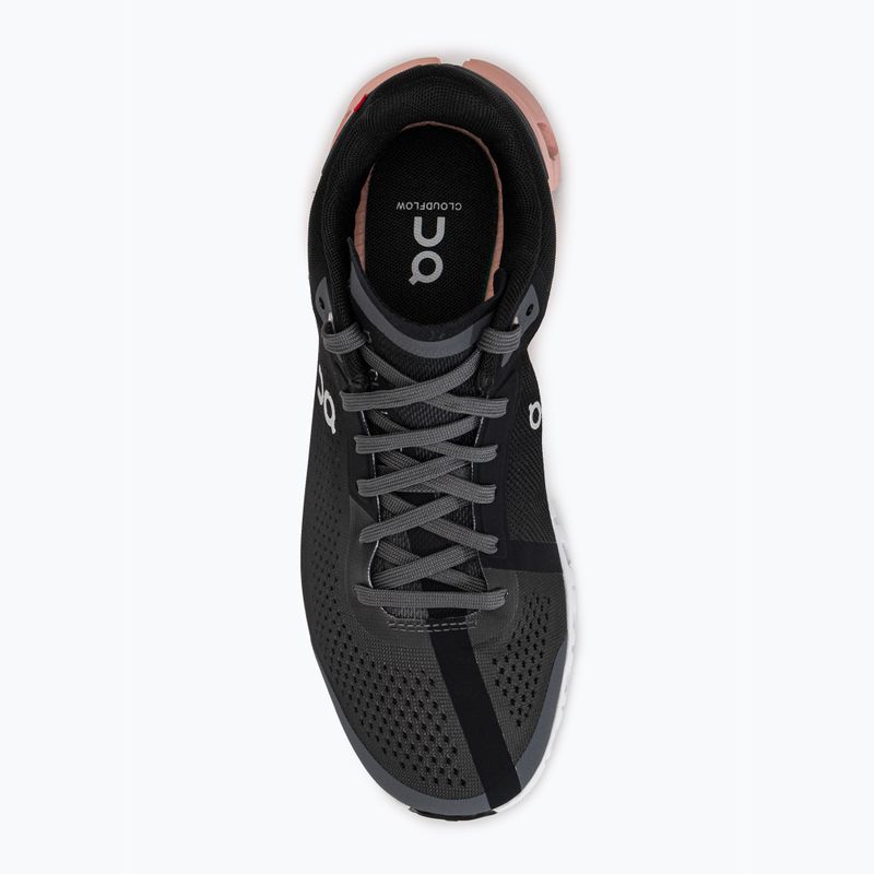 Buty do biegania damskie On Running Cloudflow rock/rose 6