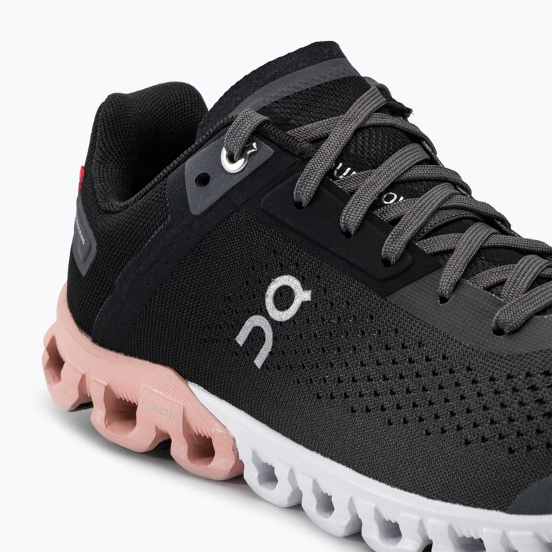 Buty do biegania damskie On Running Cloudflow rock/rose 8