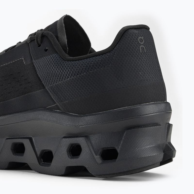 Buty do biegania męskie On Running Cloudmonster black 10