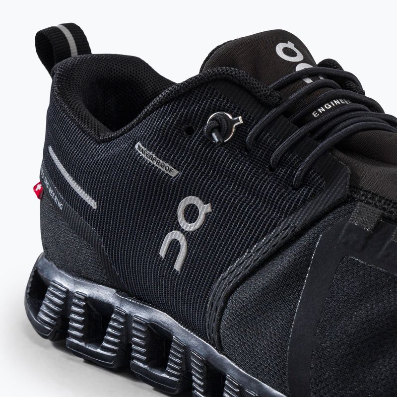 Buty damskie On Cloud 5 Waterproof black 10