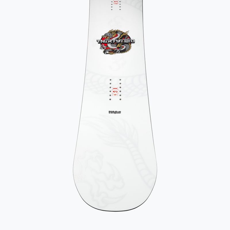 Deska snowboardowa męska ThirtyTwo T32M Carbon white 6