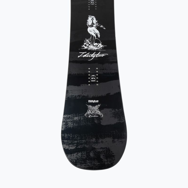 Deska snowboardowa męska ThirtyTwo Permanent Vacation Carbon black 6