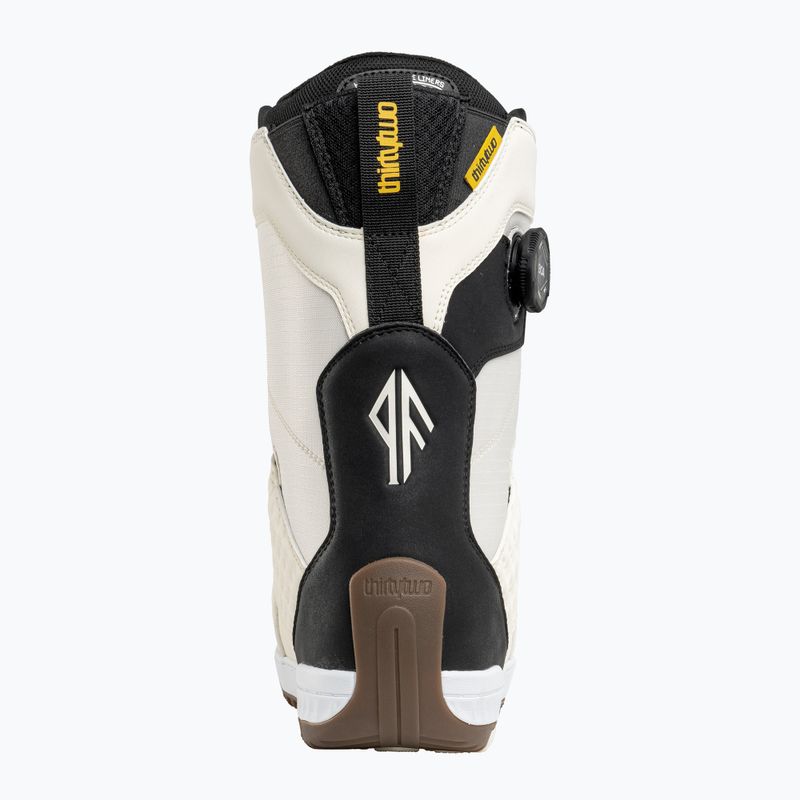 Buty snowboardowe męskie ThirtyTwo Lashed Double Boa Fava white/black/yellow 3