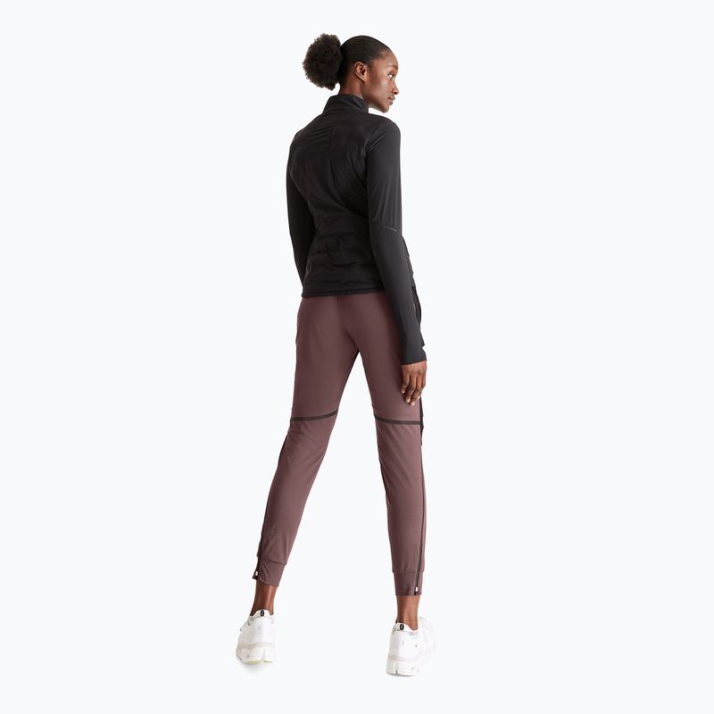 Spodnie do biegania damskie On grape/black 2