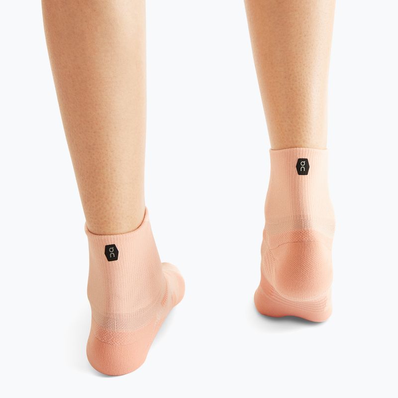 Skarpety damskie On Performance Mid rose/flamingo 8