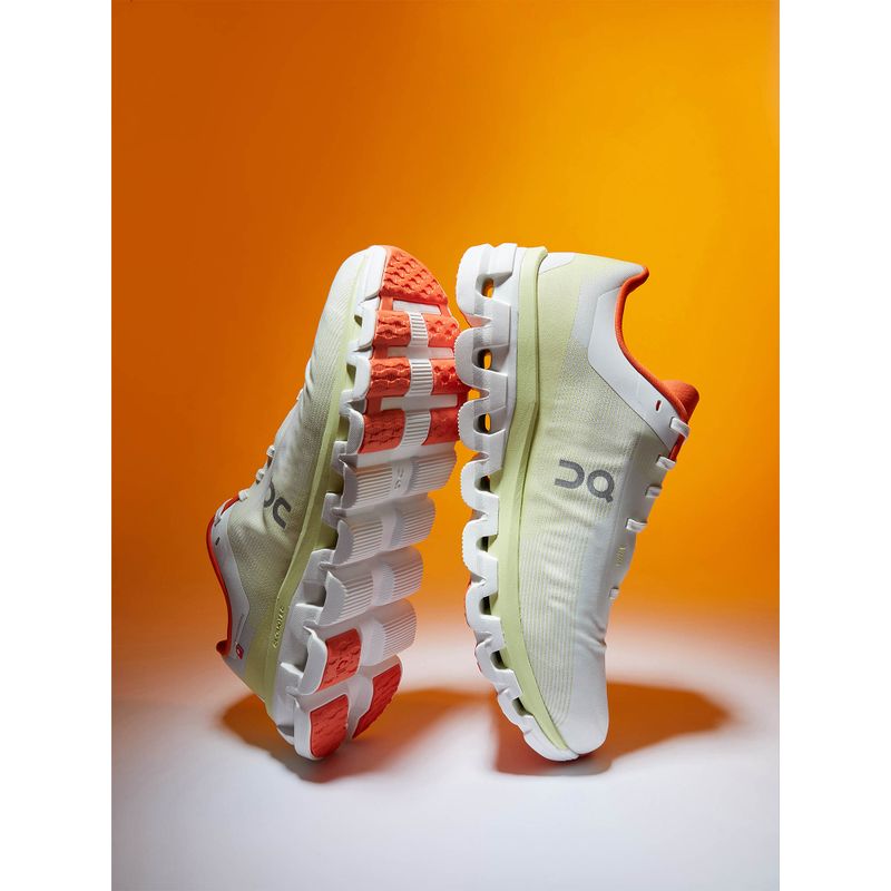Buty do biegania męskie On Cloudflow 4 white/hay 7