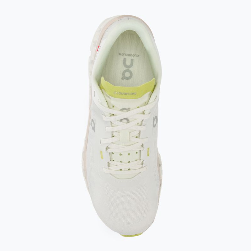 Buty do biegania damskie On Cloudflow 4 white/sand 5