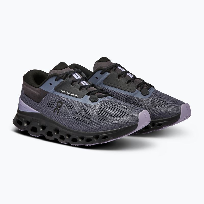 Buty do biegania damskie On Cloudstratus 3 metal/wisteria 8