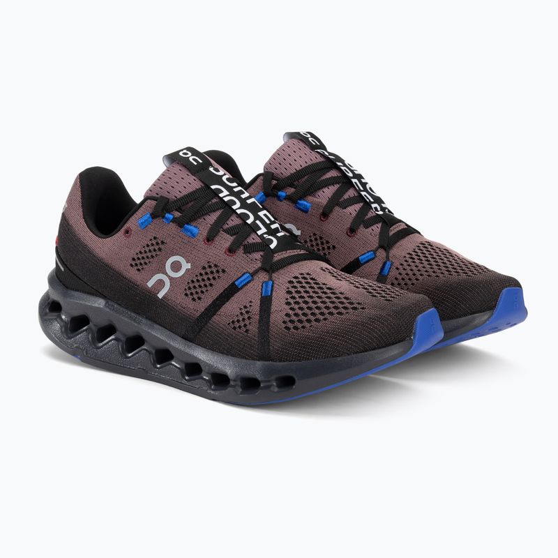 Buty do biegania męskie On Cloudsurfer black/cobalt 5