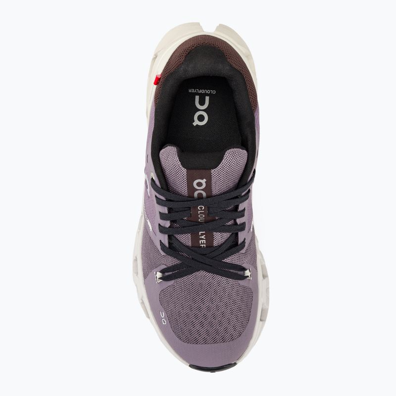 Buty do biegania damskie On Cloudflyer 4 shark/pearl 5
