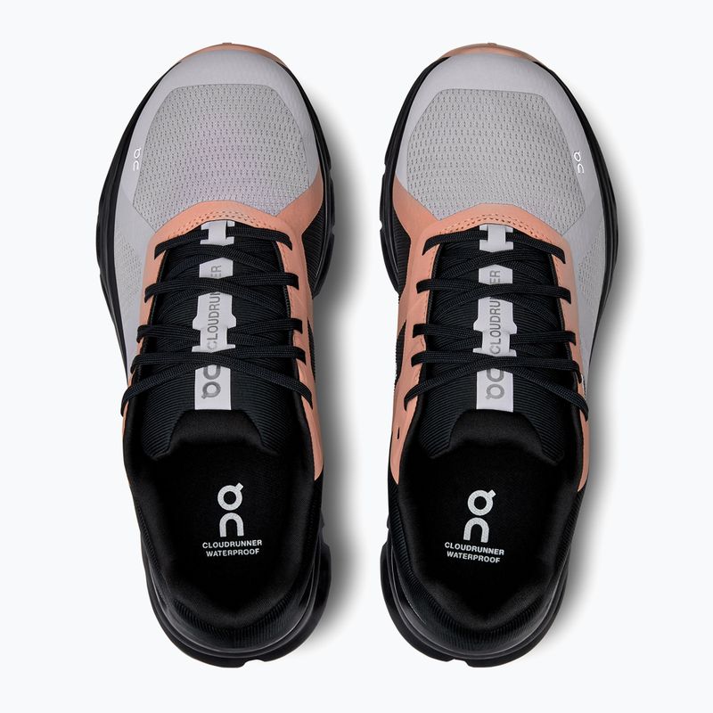 Buty do biegania damskie On Cloudrunner Waterproof fade/black 11