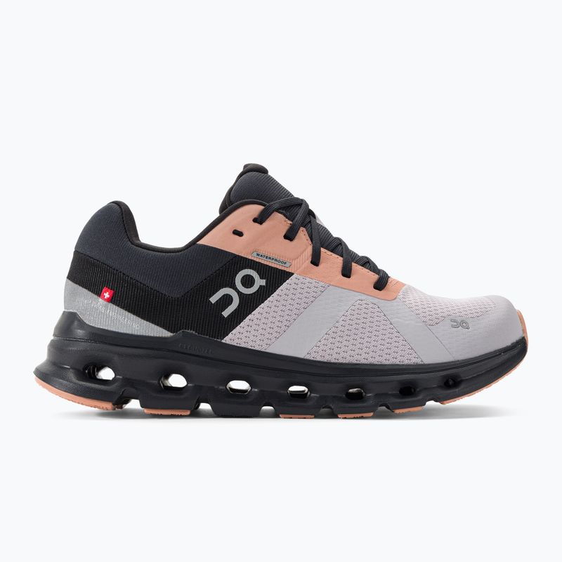 Buty do biegania damskie On Cloudrunner Waterproof fade/black 2