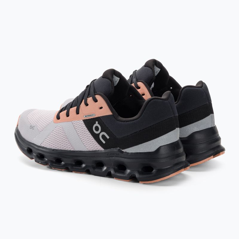 Buty do biegania damskie On Cloudrunner Waterproof fade/black 3