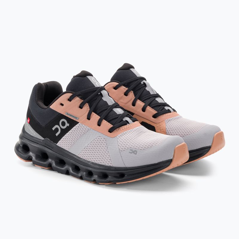 Buty do biegania damskie On Cloudrunner Waterproof fade/black 4
