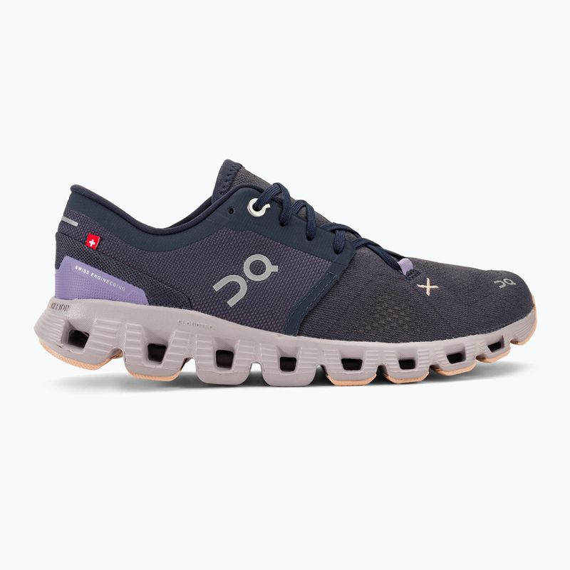 Buty do biegania damskie On Cloud X 3 iron/fade 2
