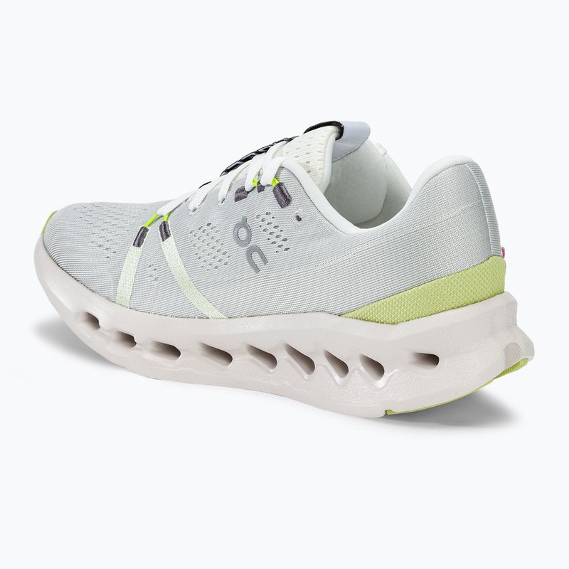 Buty do biegania damskie On Running Cloudsurfer white/sand 3