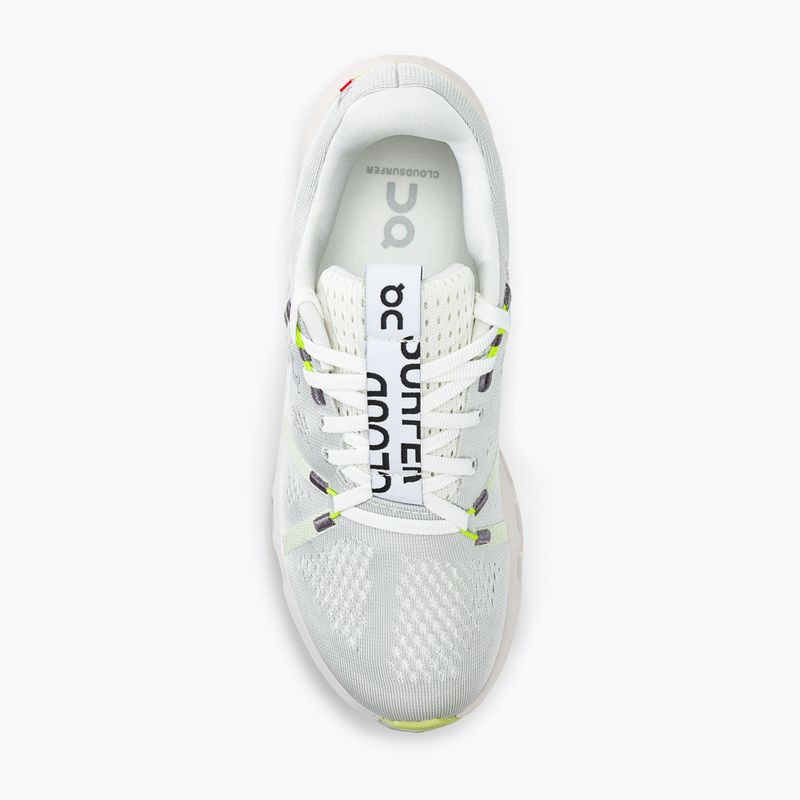 Buty do biegania damskie On Running Cloudsurfer white/sand 5