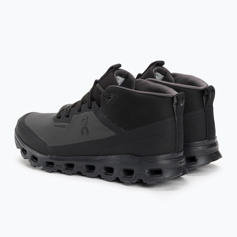 Buty męskie On Running Cloudroam Waterproof black/eclipse 3