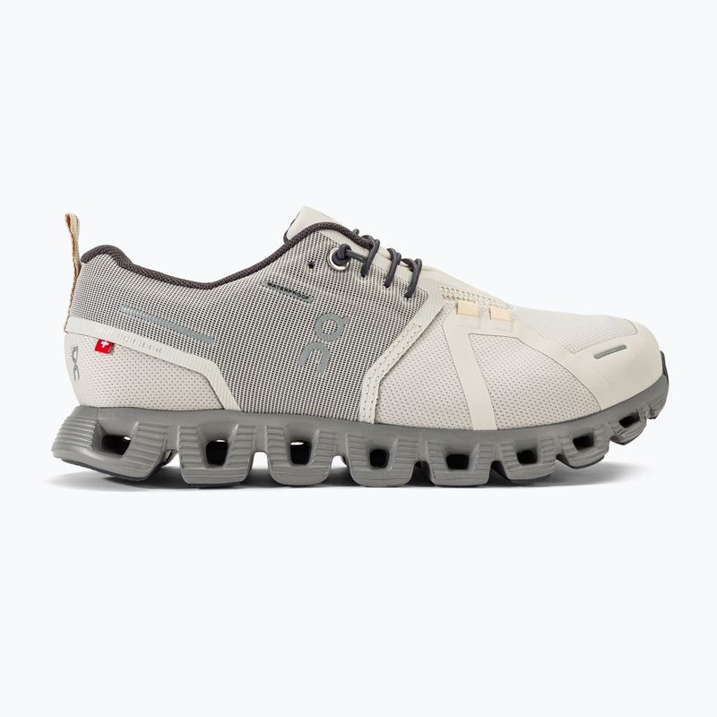 Buty damskie On Running Cloud 5 Waterproof pearl/fog 2