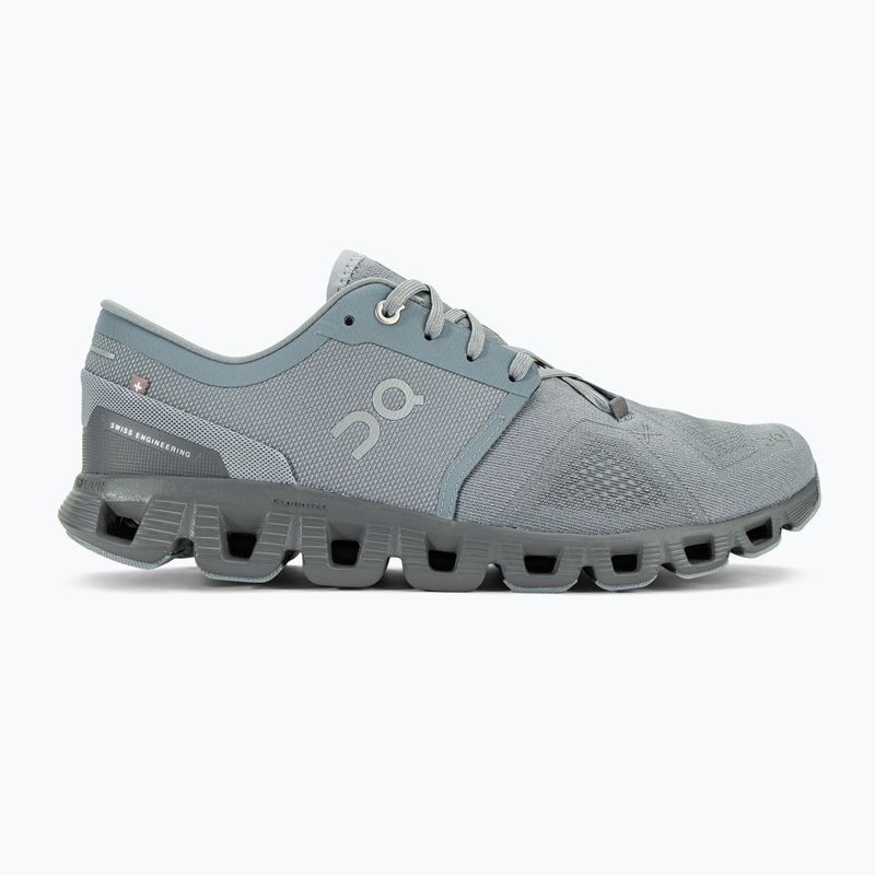 Buty do biegania męskie On Cloud X 3 mist/rock 2