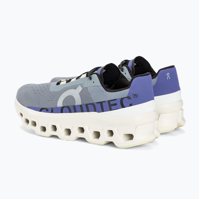 Buty do biegania męskie On Cloudmonster mist/blueberry 3
