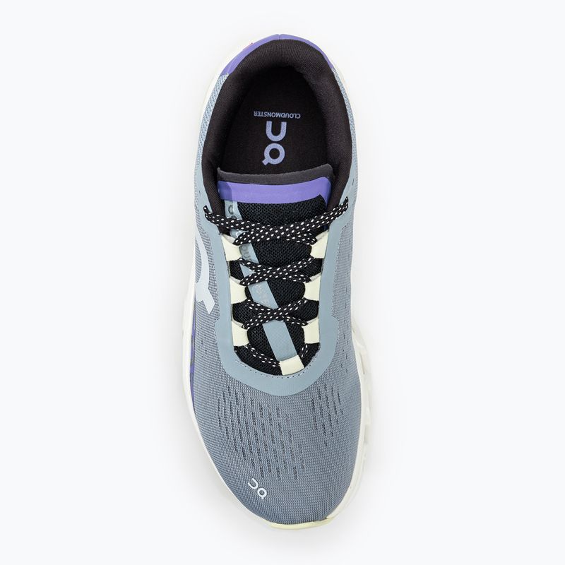 Buty do biegania damskie On Cloudmonster mist/blueberry 5