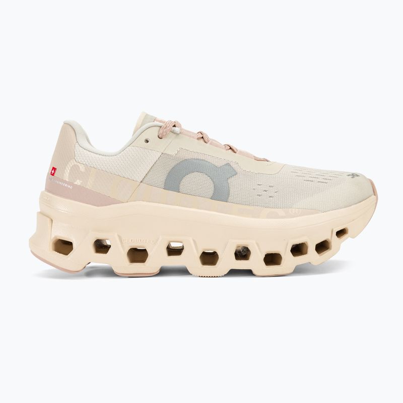 Buty do biegania damskie On Cloudmonster moon/fawn 2