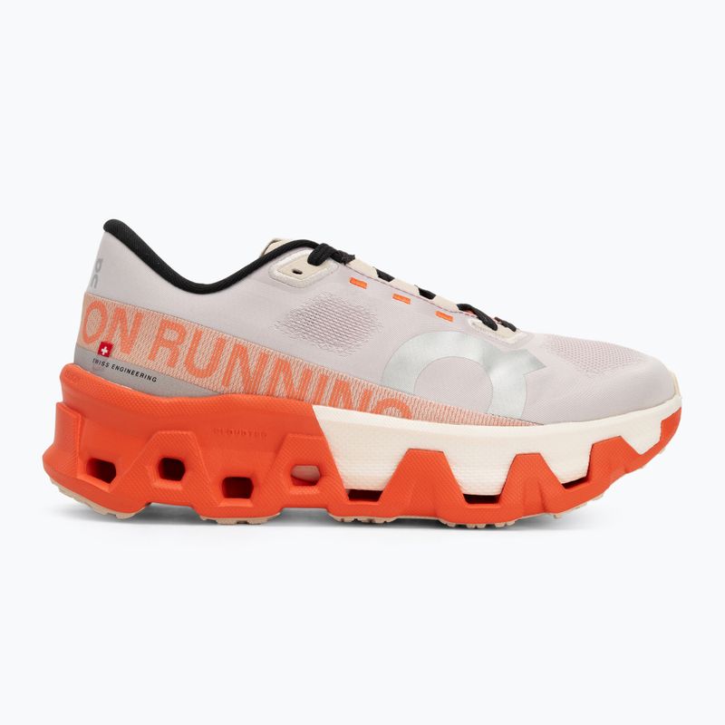 Buty do biegania damskie On Running Cloudmonster Hyper mauve/flame 2