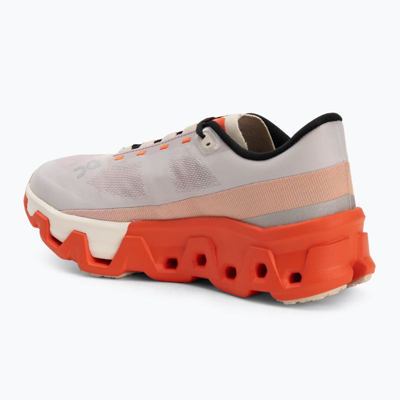 Buty do biegania damskie On Running Cloudmonster Hyper mauve/flame 3