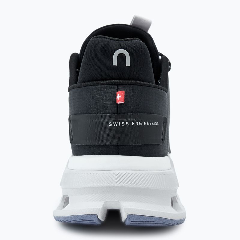 Buty do biegania damskie On Running Cloudnova Flux undyed black/feather 6