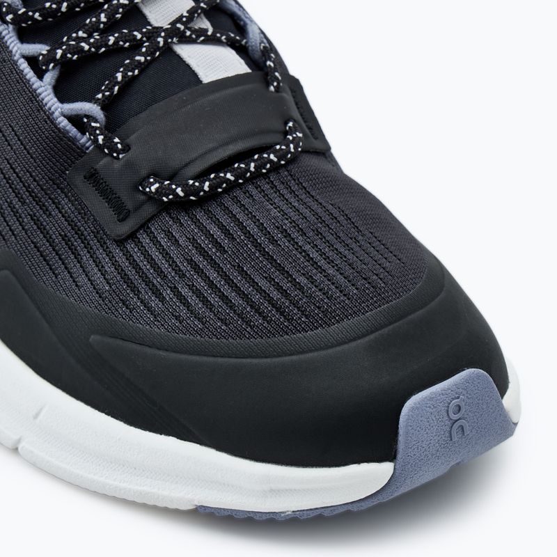 Buty do biegania damskie On Running Cloudnova Flux undyed black/feather 7
