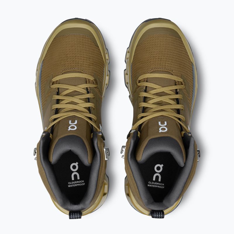 Buty turystyczne damskie On Cloudrock 2 Waterproof hunter/safari 6