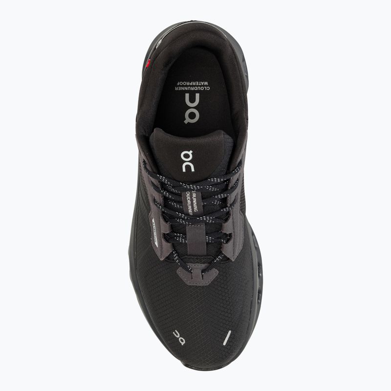 Buty do biegania męskie On Cloudrunner 2 Waterproof magnet/black 5