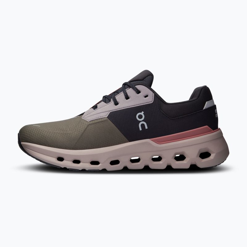 Buty do biegania męskie On Cloudrunner 2 Waterproof olive/mahogany 3