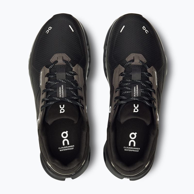 Buty do biegania damskie On Cloudrunner 2 Waterproof magnet/black 13