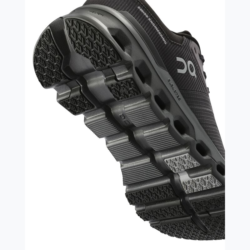 Buty do biegania damskie On Cloudrunner 2 Waterproof magnet/black 16