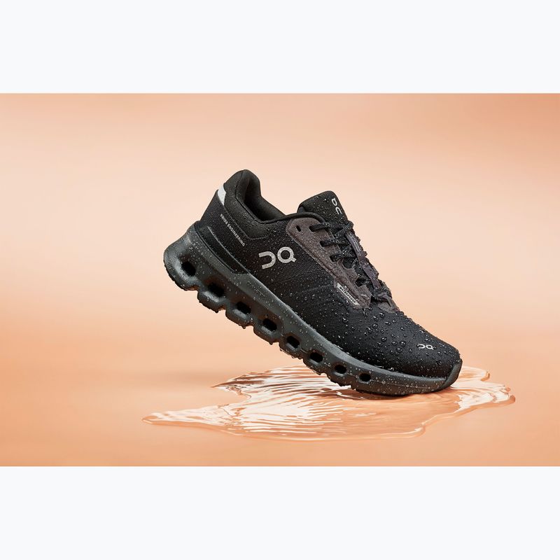 Buty do biegania damskie On Cloudrunner 2 Waterproof magnet/black 17