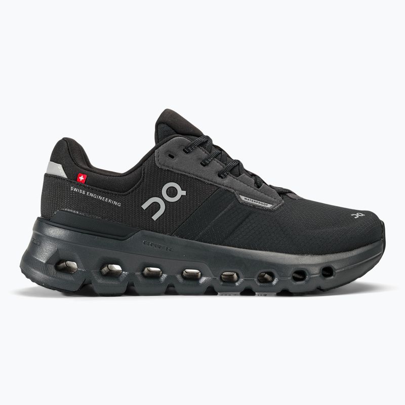 Buty do biegania damskie On Cloudrunner 2 Waterproof magnet/black 2