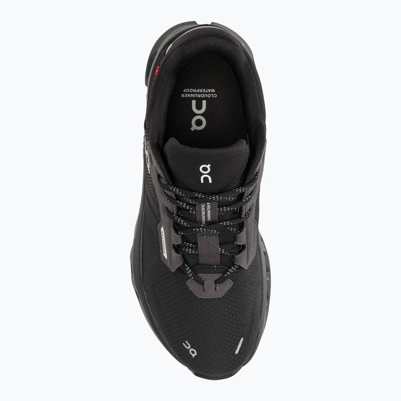 Buty do biegania damskie On Cloudrunner 2 Waterproof magnet/black 5
