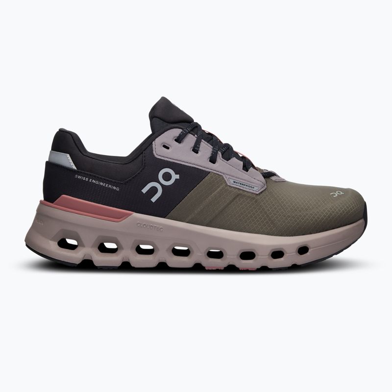 Buty do biegania damskie On Cloudrunner 2 Waterproof olive/mahogany 9