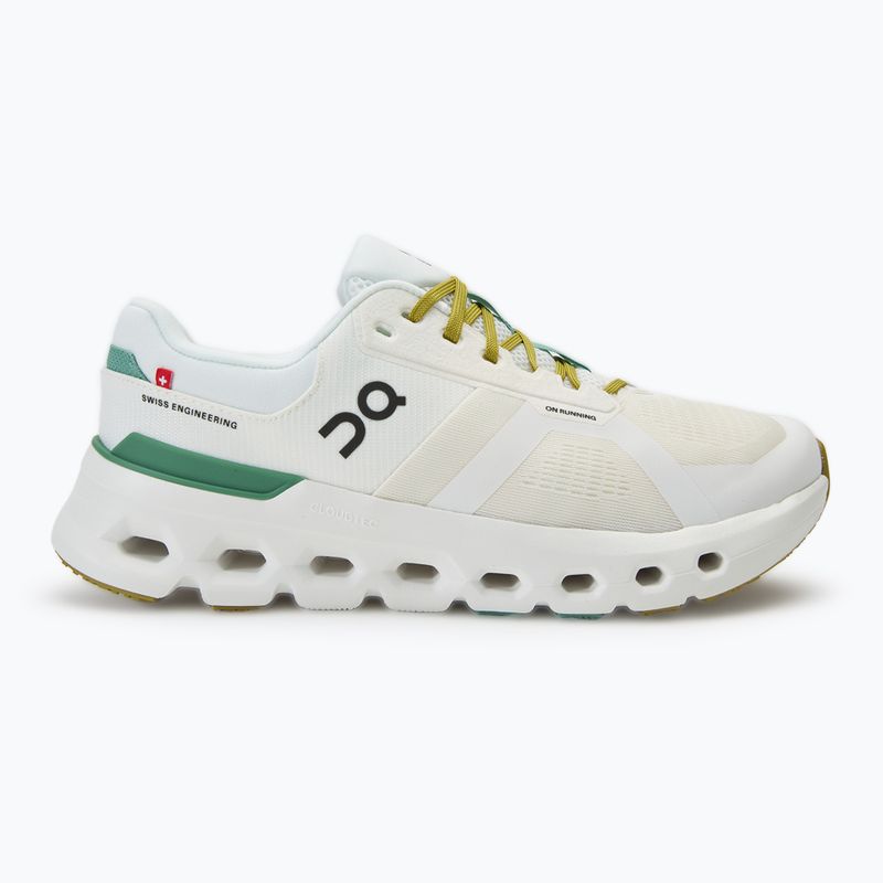 Buty do biegania męskie On Running Cloudrunner 2 Wide undyed/green 2
