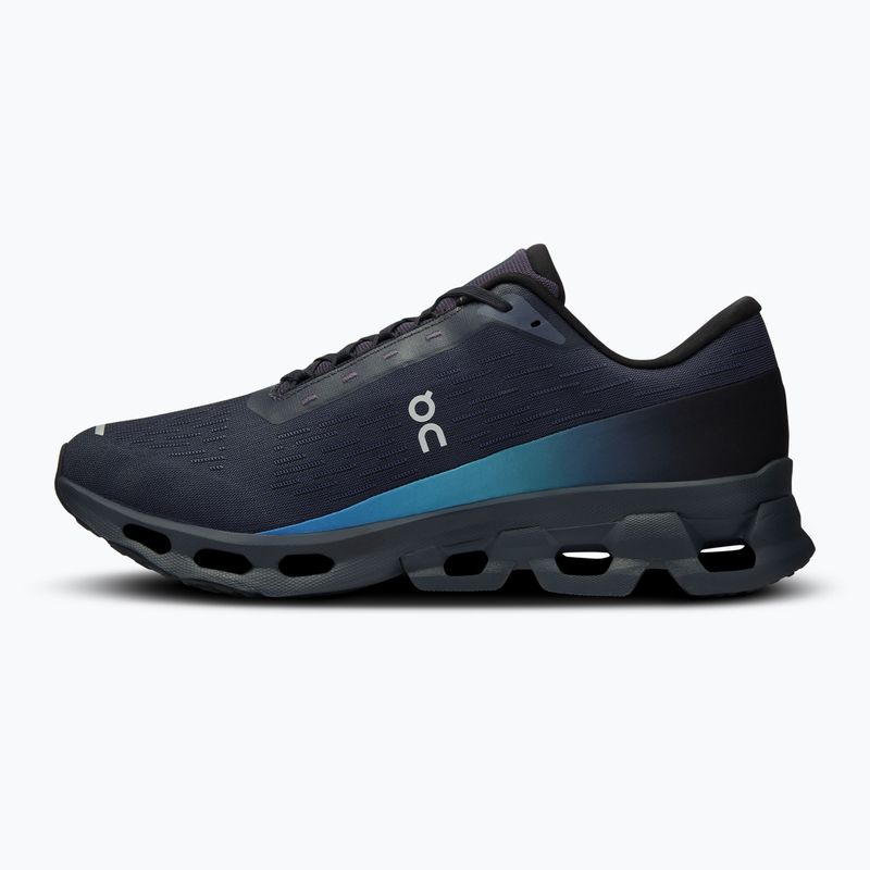 Buty do biegania męskie On Cloudspark black/blueberry 10