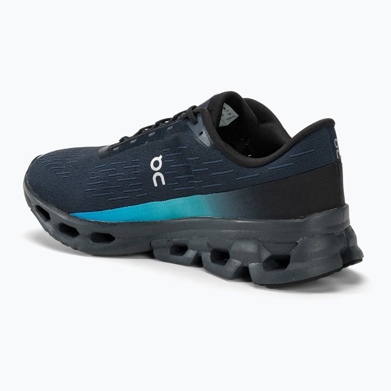 Buty do biegania męskie On Cloudspark black/blueberry 3