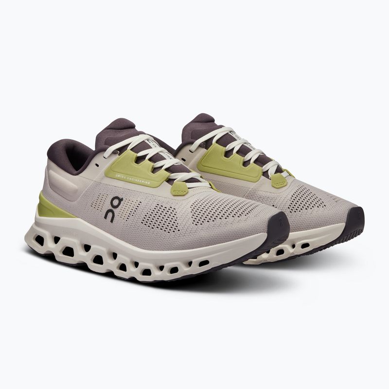 Buty do biegania damskie On Cloudstratus 3 pearl/ivory